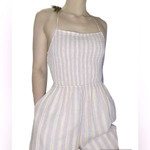 American Eagle Romper, Size XS, Purple & Pink